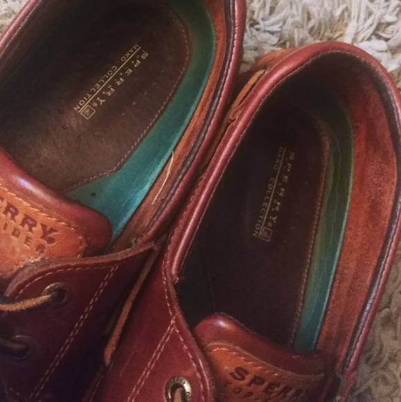 🤎SPERRY 🍒 brown dressy 🏖️beach🌊 LOAFERS EUC - Picture 5 of 8